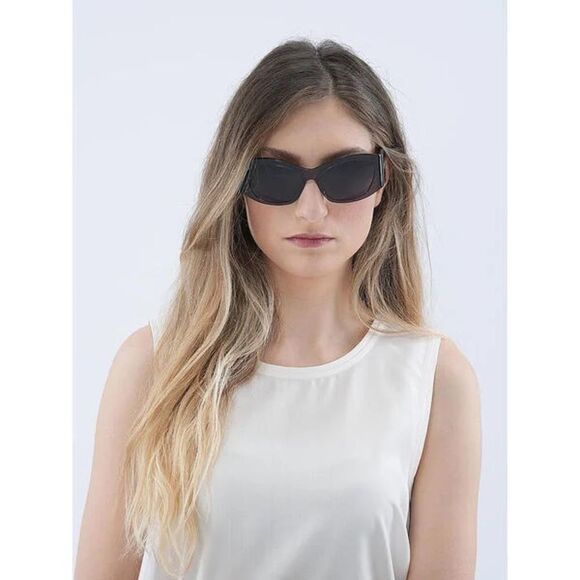 NEW BALENCIAGA BB0329S 004 BROWN GREY SUNGLASSES - Picture 13 of 13